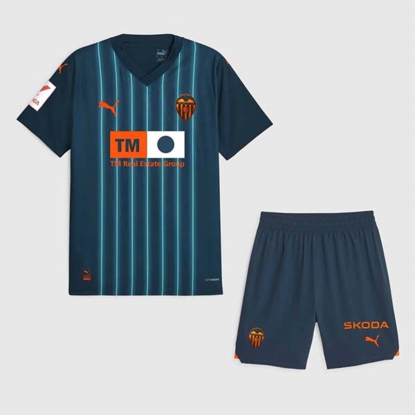 Camiseta Valencia 2ª Niño 2023/24